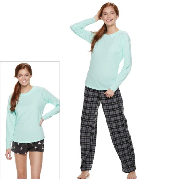 SO Soft & Cozy 3-pc Pajama Set with Shorts NWT - Picture 1 of 4